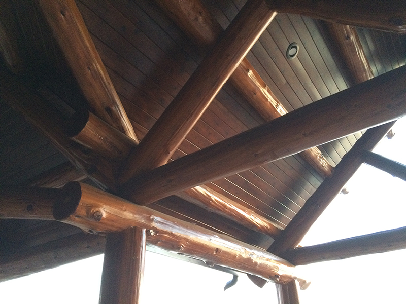 Structural and Non-Structural Custom Log Trusses by Creative Log Structure